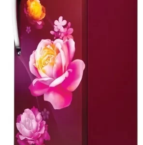 Haier 185 L, 2 Star, HRD-2062CRN-N, Red Noisettes Finish Direct Cool Single Door Refrigerator